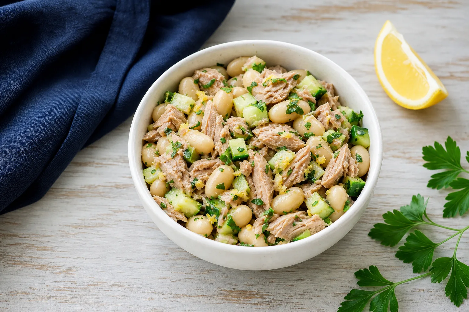 Tuna and White Bean GLP-1 Lunch Cup